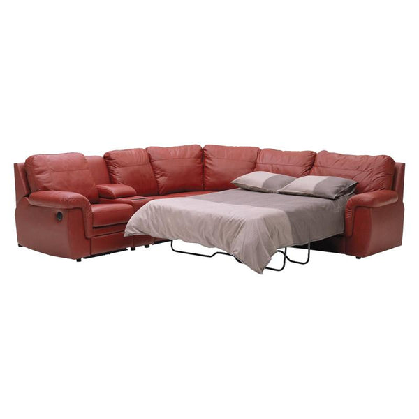 Palliser Brunswick Leather Sleeper Sectional 40647/40610/40609/40627 IMAGE 1