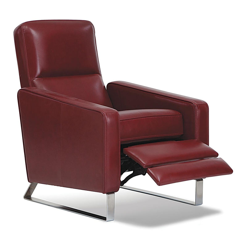 Palliser Morten Power Leather Recliner Morten Power Recliner - Carnival Riviera IMAGE 2