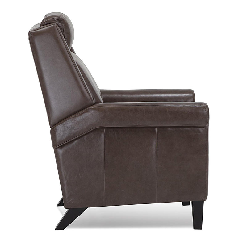 Palliser Halton Leather Recliner Halton Recliner - Fireside Mahogany IMAGE 4