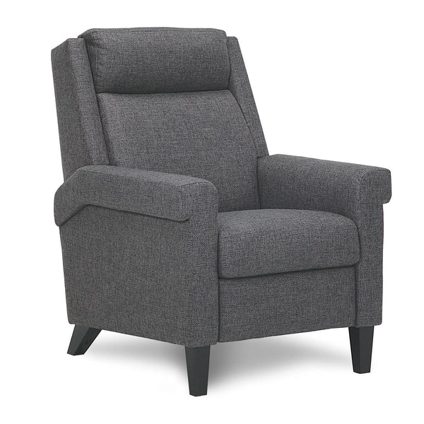 Palliser Halton Fabric Recliner Halton Power Recliner - Chess Graphite IMAGE 1