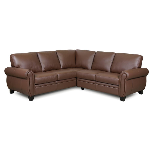 Palliser Meadowridge Leather 3 pc Sectional 77509-08/77509-39-TULSAII-TOBACCO IMAGE 1