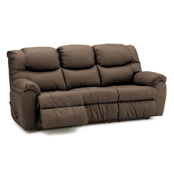 Palliser Regent Reclining Fabric Sofa 46094-51-ADMIRAL-CHOCOLATE IMAGE 1