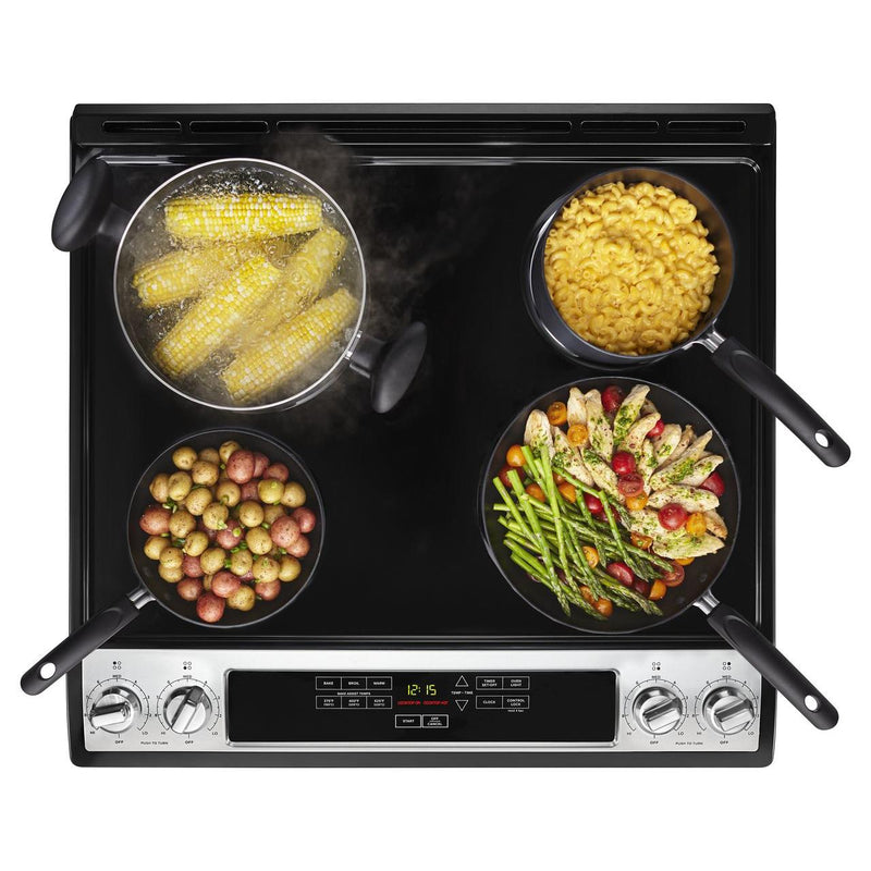 Amana 30in Slide-In Electric Range YAES6603SFS IMAGE 7