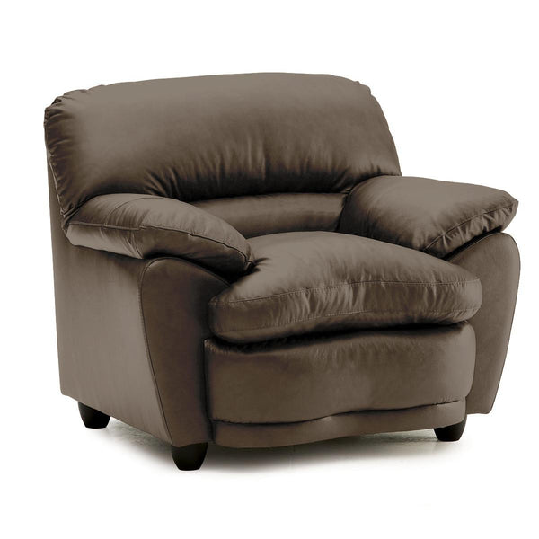 Palliser Harley Stationary Leather Chair 77323-02-TULSA-II-UMBER IMAGE 1