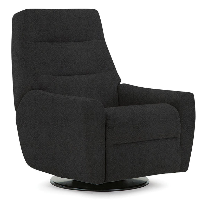 Palliser Toledo II Swivel, Glider Fabric Recliner 48221-34-DAX-BLACK IMAGE 1