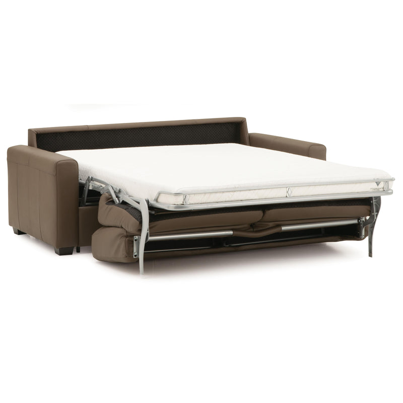 Palliser Roommate Leather Sofabed 40511-21-CLASSIC-MOCHA IMAGE 2