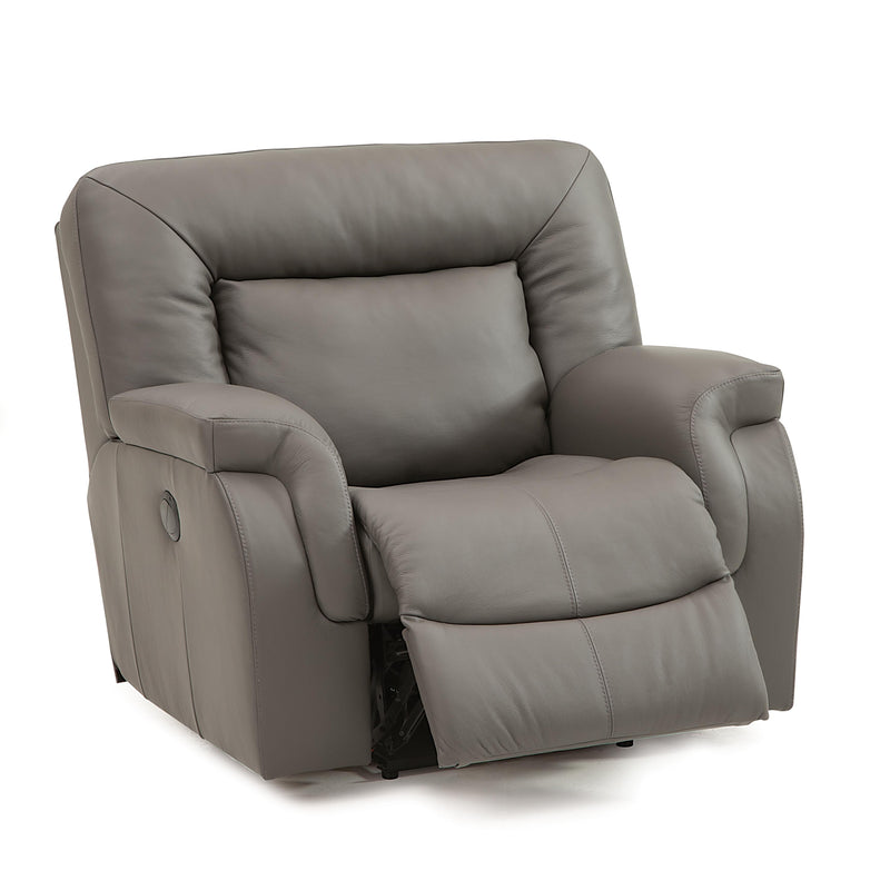 Palliser Leaside Power Leather Recliner with Wall Recline 41044-31-BROADWAY-GRANITE IMAGE 1