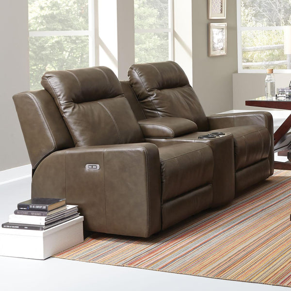 Palliser Redwood Power Reclining Leather Loveseat 41057-68 IMAGE 1