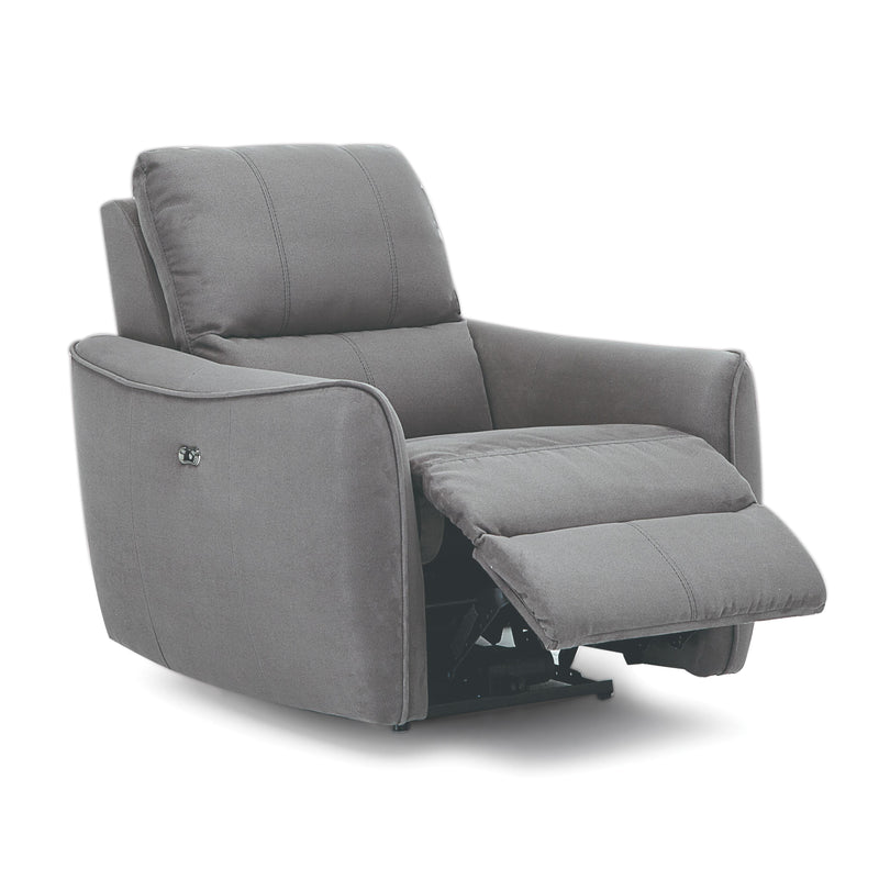 Palliser Arlo Power Fabric Recliner with Wall Recline 46130-31-ECHOSUED-LICORICE IMAGE 3