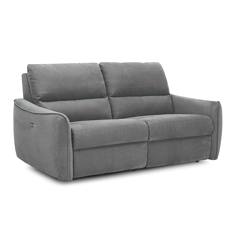 Palliser Arlo Power Reclining Fabric Sofa 46130-5P-ECHOSUEDE-LICORICE IMAGE 2