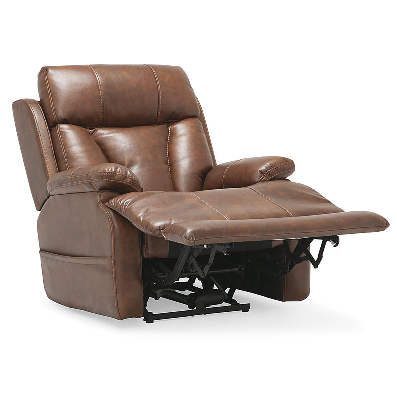 Palliser Aspen Power Leather Recliner 43105-71-RUST-TOULON IMAGE 3