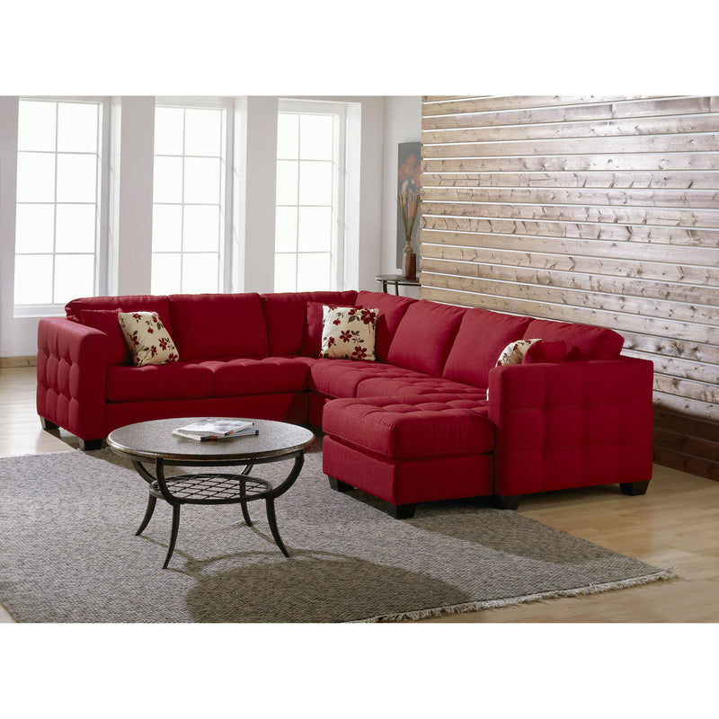 Palliser Sectional Components Stationary 70558-39-POLO-BORDEAUX IMAGE 2