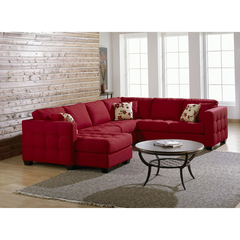 Palliser Sectional Components Stationary 70558-40-POLO-BORDEAUX IMAGE 2