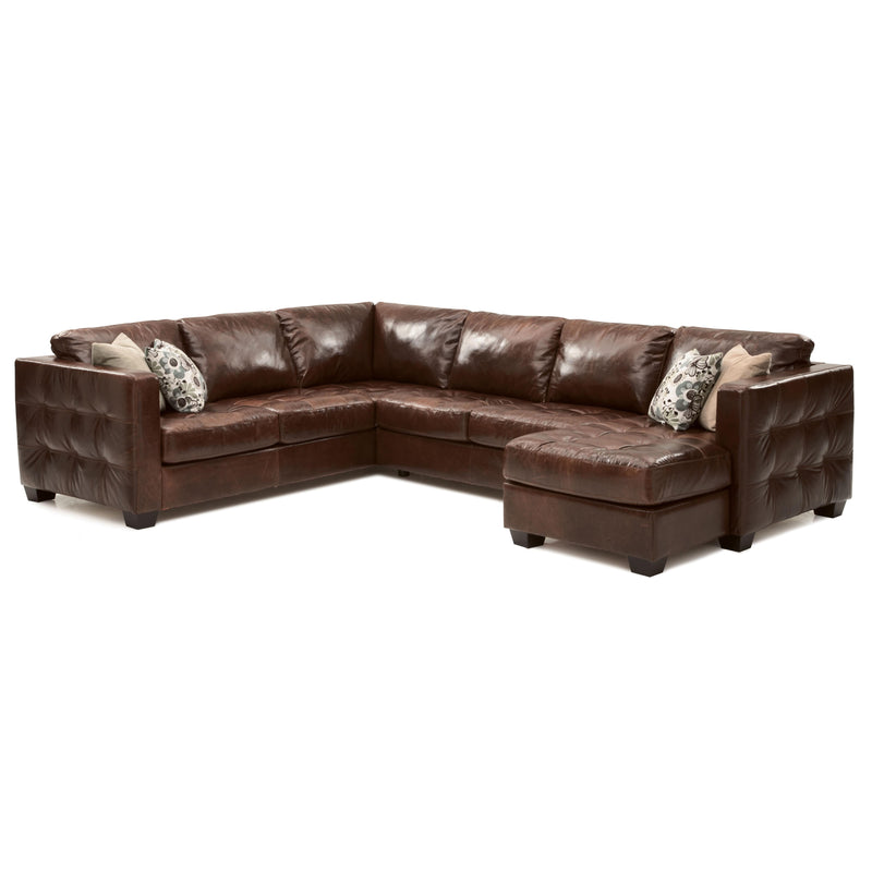 Palliser Sectional Components Stationary 77558-14-BISON-ESPRESSO IMAGE 2