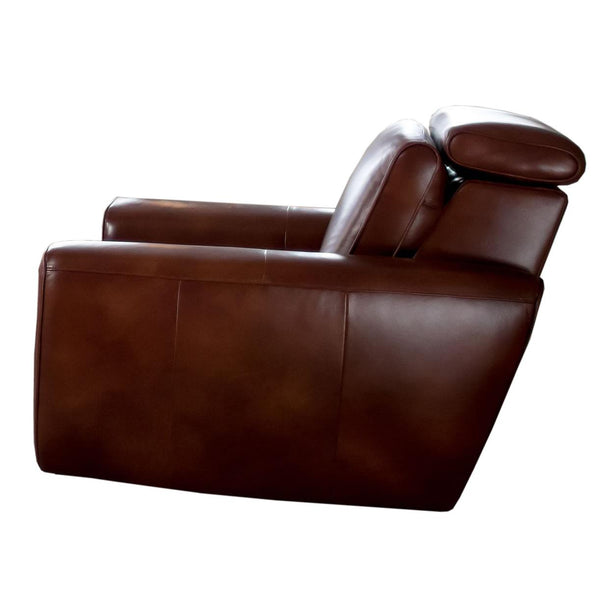 Palliser Beaumont Power Rocker Leather Recliner 41637-39-ALFRESCO-BRANDY IMAGE 1