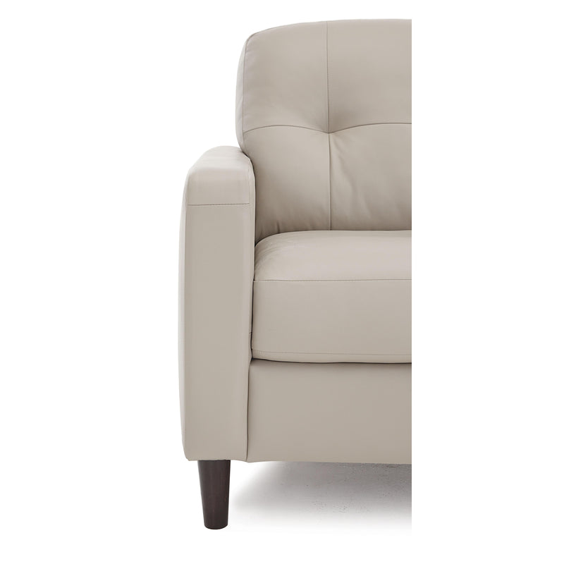 Palliser Beech Stationary Leather Loveseat 77718-03-COLORADO-MIST IMAGE 3