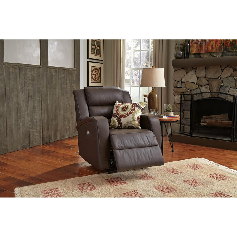 Palliser Bryn Power Rocker Leather Recliner 43005-39-VENICE-CHOCOLATE IMAGE 2