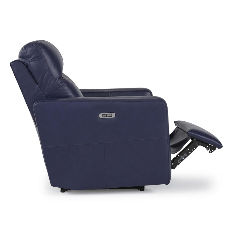 Palliser Cairo Power Leather Recliner with Wall Recline 40132-31-CLASSIC-INDIGO IMAGE 3