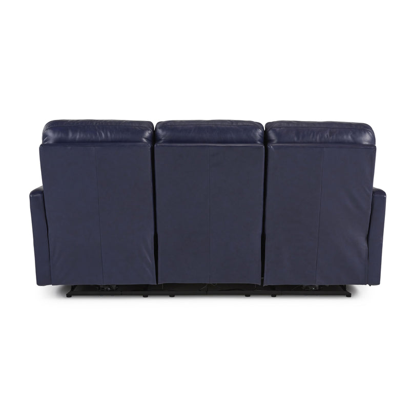 Palliser Cairo Reclining Leather Sofa 40132-51-CLASSIC-INDIGO IMAGE 3