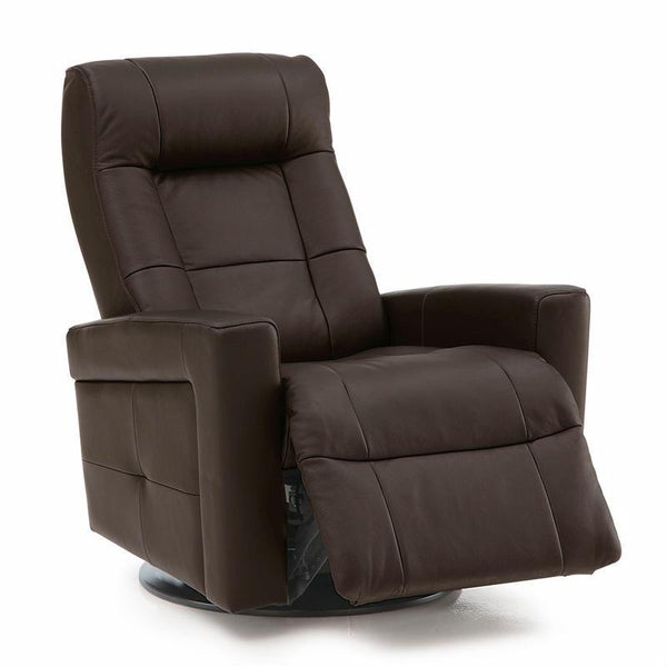 Palliser Chesapeake II Rocker Leather Recliner 43212-32-TULSAIIPVC-DBR IMAGE 1