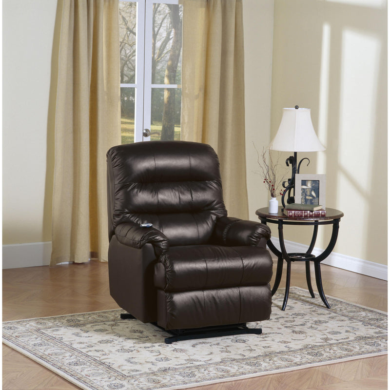 Palliser Columbus Swivel, Rocker Leather Recliner 43116-33-BRONCO-STAR IMAGE 3