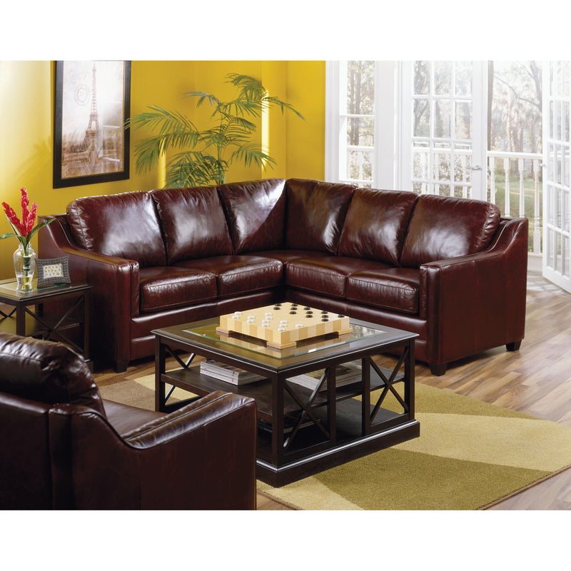 Palliser Sectional Components Stationary 77500-08-RENDEZVOUS-DARK-BROWN IMAGE 3