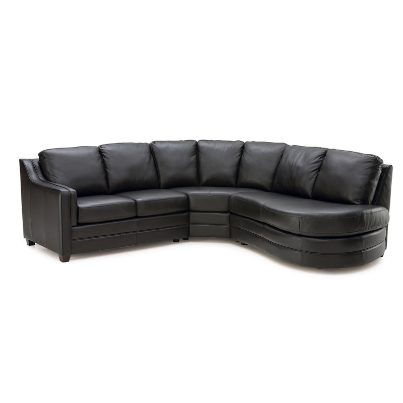 Palliser Sectional Components Stationary 77500-19-BROADWAY-ONYX IMAGE 2