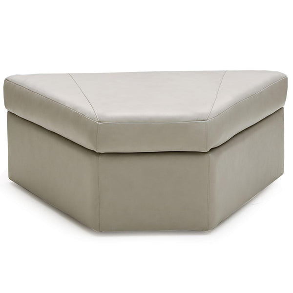 Palliser Dallin Leather Storage Ottoman 41180-04-CARNIVAL-HAZE IMAGE 1