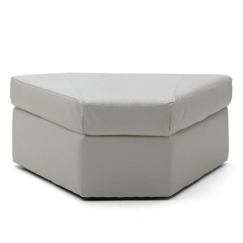 Palliser Dane Leather Storage Ottoman 41066-04-TULSA-II-CHALK IMAGE 1