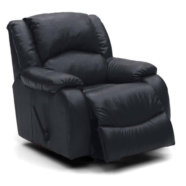 Palliser Dane Power Leather Recliner with Wall Recline 41066-31-TULSA-II-JET IMAGE 1