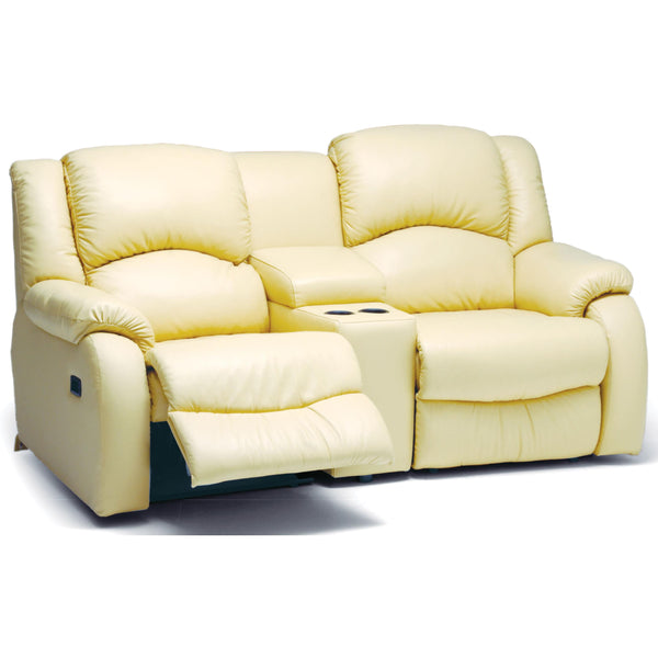 Palliser Dane Leather Loveseat 41066-58-TULSA-II-LEMON IMAGE 1