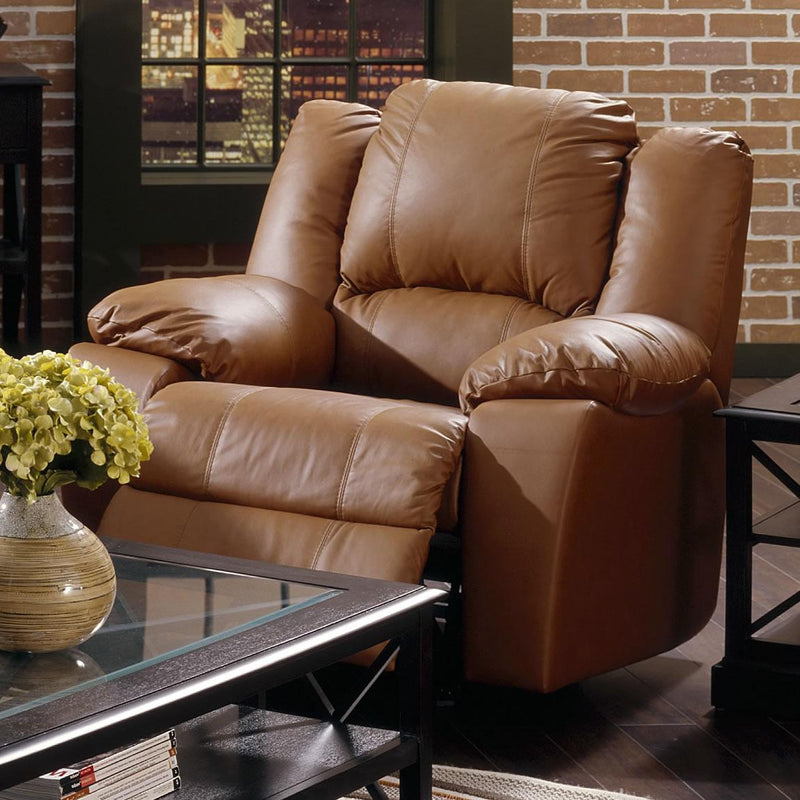 Palliser Delaney Power Leather Recliner with Wall Recline 41040-31-CLASSIC-SAHARA IMAGE 1