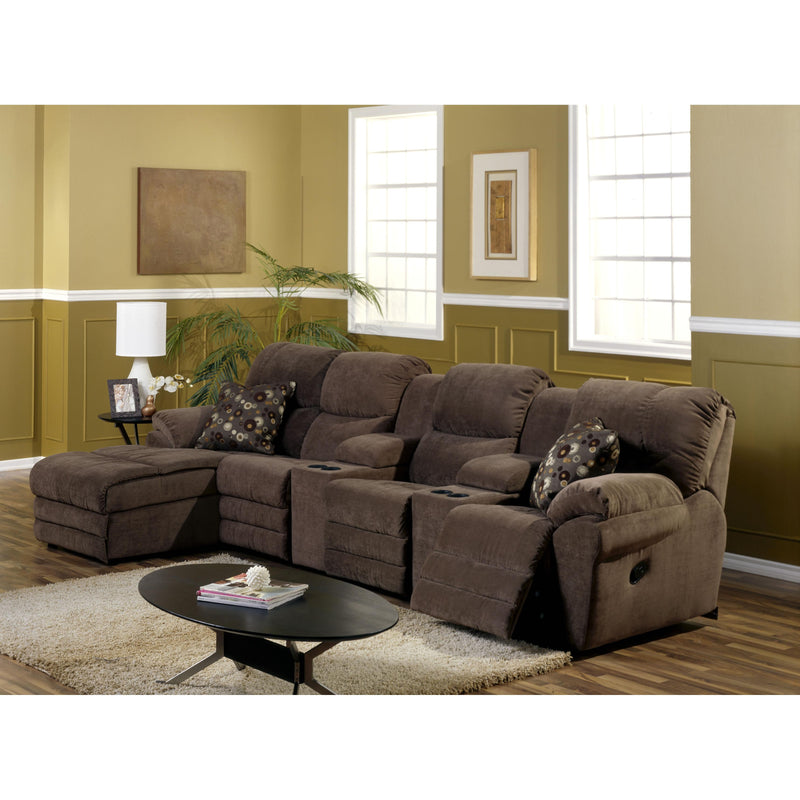 Palliser Sectional Components Reclining 46045-30-ADMIRAL-CHOCOLATE IMAGE 2