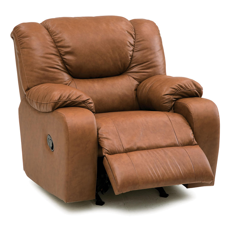 Palliser Dugan Rocker Leather Recliner 41012-32-CLASSIC-SAHARA IMAGE 1