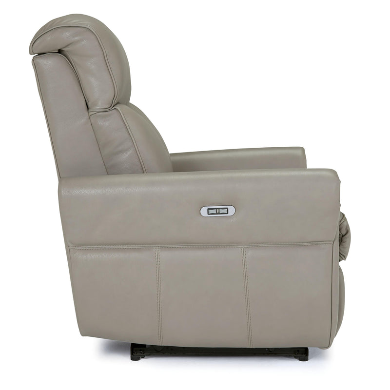 Palliser Elmwood Power Leather Recliner with Wall Recline 43009-31-ALLEGRO-CHROME IMAGE 2