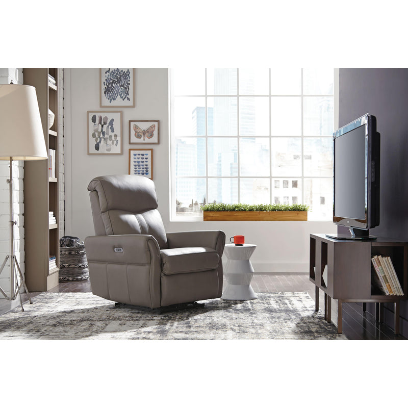 Palliser Elmwood Power Leather Recliner with Wall Recline 43009-31-ALLEGRO-CHROME IMAGE 4