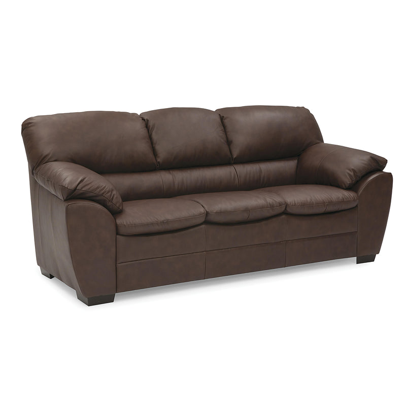 Palliser Faron Leather Sofa 77950-01-OLYMPIC-DRSG-LAVA IMAGE 2