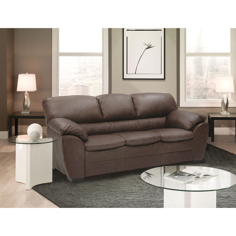 Palliser Faron Leather Sofa 77950-01-OLYMPIC-DRSG-LAVA IMAGE 3