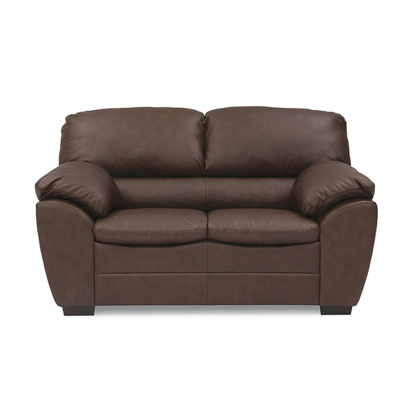 Palliser Faron Leather Loveseat 77950-03-OLYMPIC-DRSG-LAVA IMAGE 1