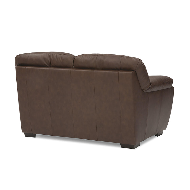 Palliser Faron Leather Loveseat 77950-03-OLYMPIC-DRSG-LAVA IMAGE 4