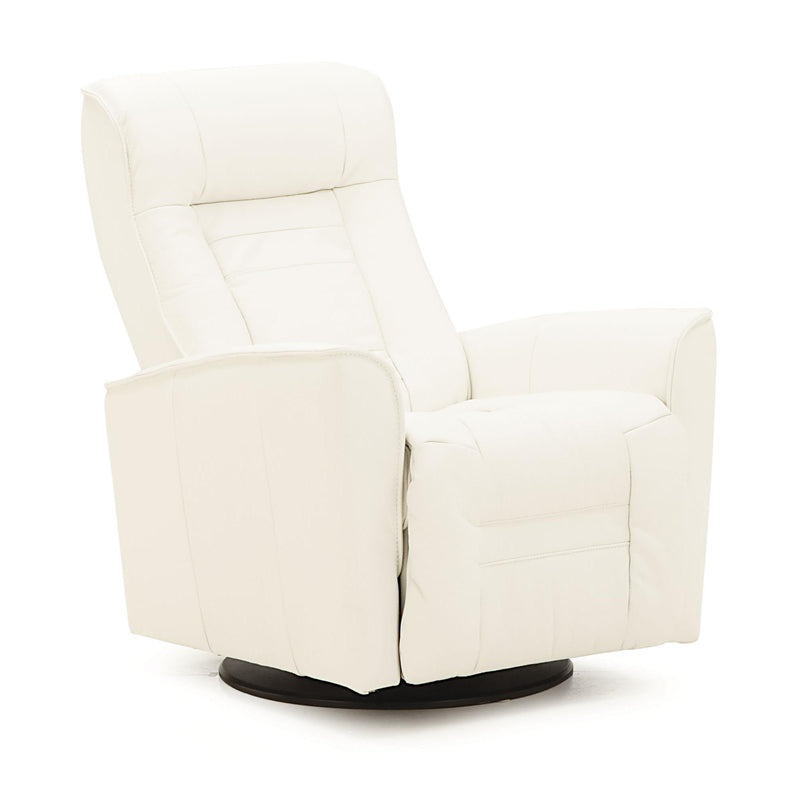 Palliser Glacier Bay II Rocker Leather Recliner 43213-32-TULSA-II-CHALK IMAGE 1