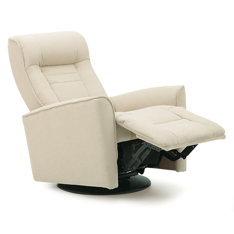 Palliser Glacier Bay II Swivel Glider Fabric Recliner 48213-34-ECHOSUEDE-PUMICE IMAGE 2