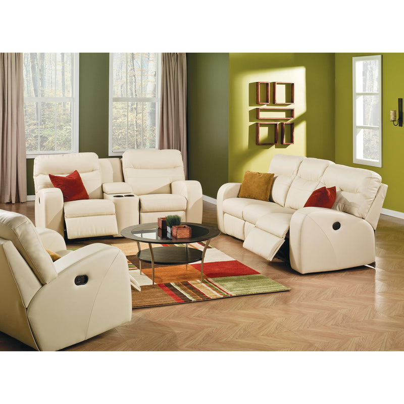 Palliser Glenlawn Power Leather Recliner with Wall Recline 41030-31-CARNIVAL-BAMBOO IMAGE 2