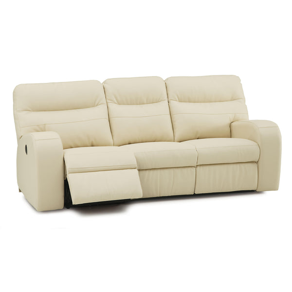 Palliser Glenlawn Reclining Leather Sofa 46030-51-DAX-CREAM IMAGE 1