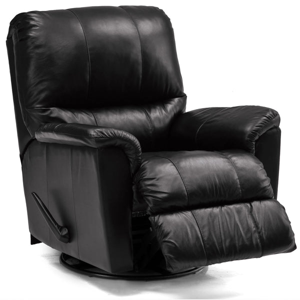 Palliser Grady Power Leather Recliner with Wall Recline 43007-31-TULSA-II-JET IMAGE 1