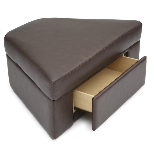 Palliser Grove Leather Storage Ottoman 41062-04-BROADWAY-TOFFEE IMAGE 1