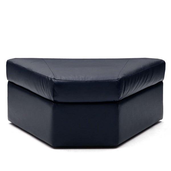 Palliser Harlow Leather Ottoman 41110-04-CLASSIC-REGATTA IMAGE 1