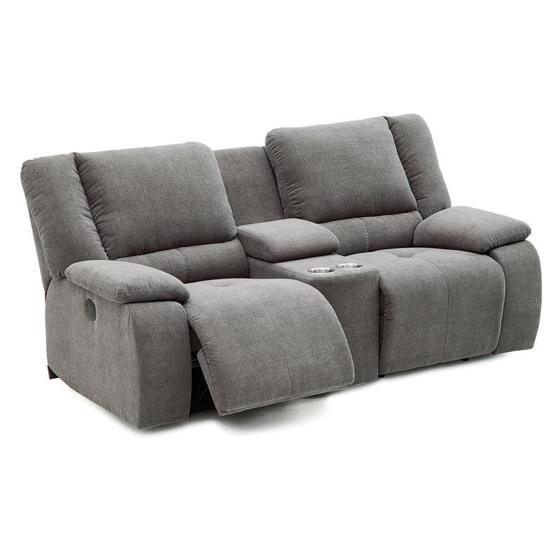 Palliser Harrow Reclining Fabric Loveseat 46033-58-HEAVENLY-CINDER IMAGE 1