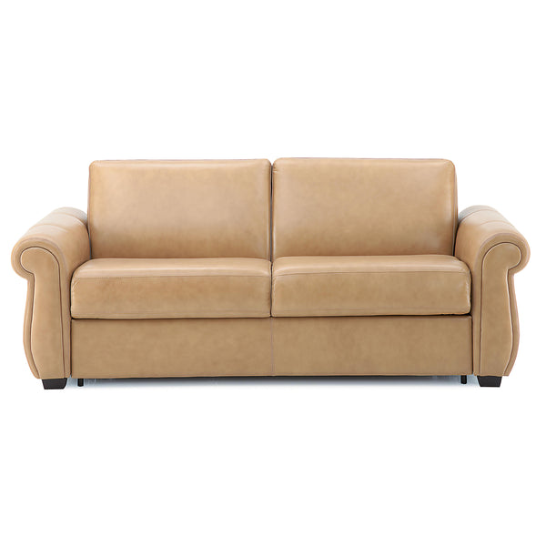 Palliser Holiday Leather Full Sofabed 40514-21-CARNIVAL-LAGER IMAGE 1