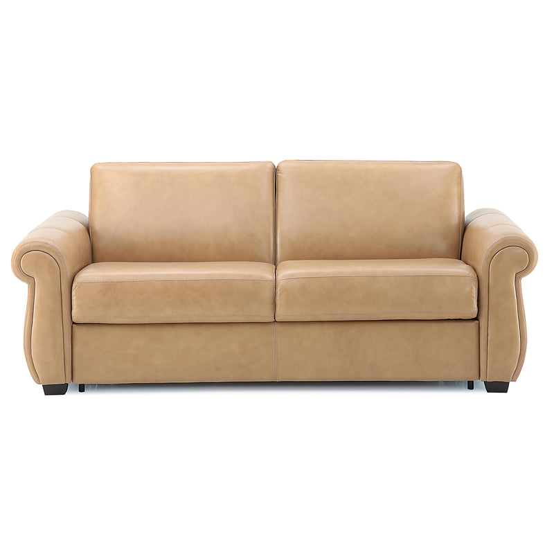 Palliser Holiday Leather Full Sofabed 40514-21-CARNIVAL-LAGER IMAGE 1